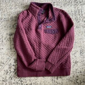 Patagonia quilted pull over